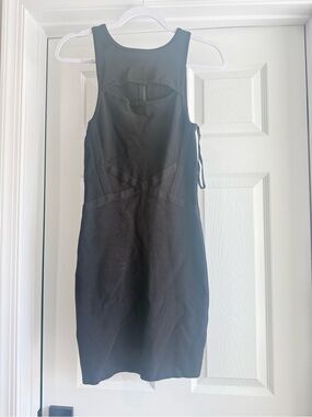 Y2K Bebe black body con dress